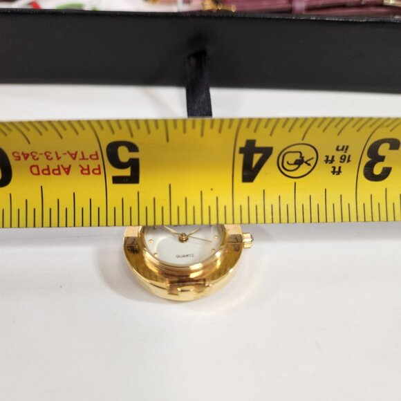 JAS E.T.C. Interchangeable Bezel & Strap Watch Set Like New Womens - Picture 9 of 11